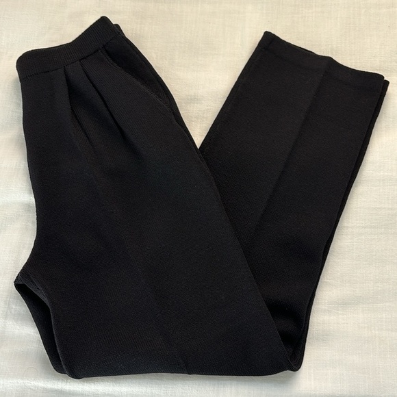St. John Collection by Marie Gray Santana Knit Pull On Straight Leg Pants Size 4 - Picture 12 of 12